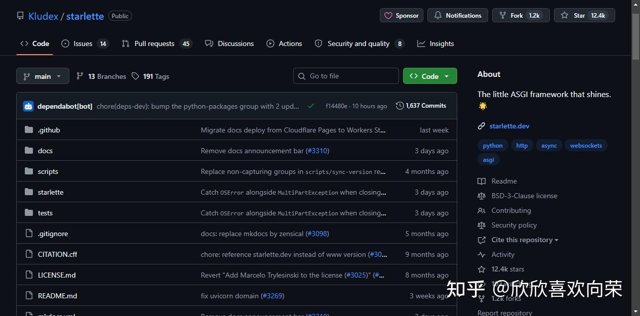Starlette：一个轻量级的 Python ASGI 框架 - 知乎