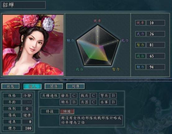 三国志11四大最强女武将武比吕布智若孔明谁说女子不如男