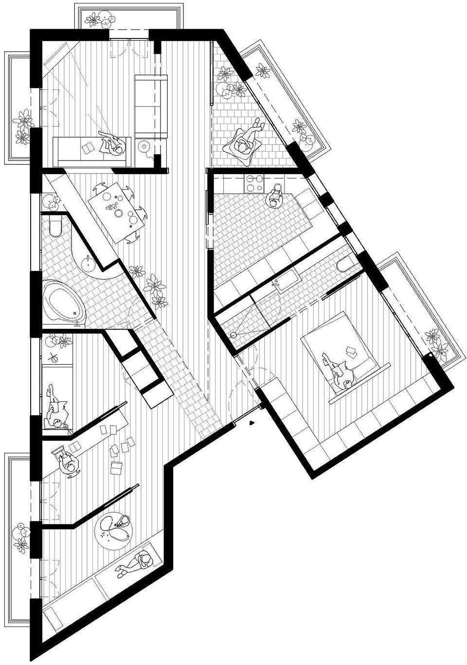 如何改造三角形小屋營造舒適空間