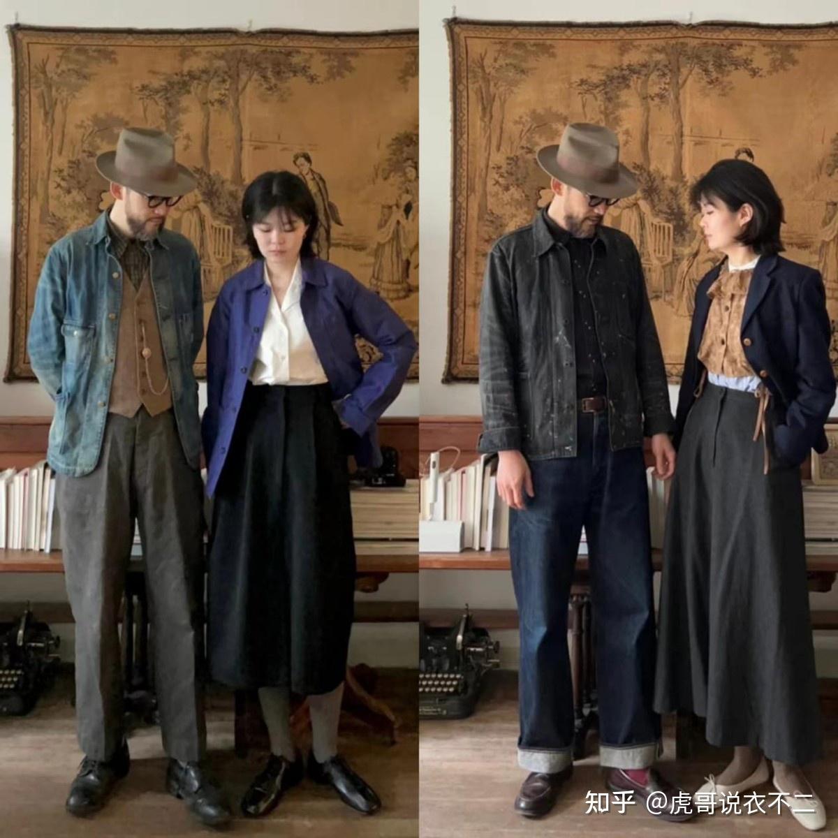 看完这位姐姐的秋天穿搭，才知道：情侣装也可以这么高级，值得学 - 知乎