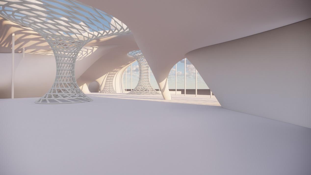 基于拓扑优化的空间结构体系设计