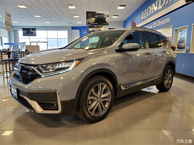 2020款本田crv精致大气的风格凸显霸气水泥灰涂装