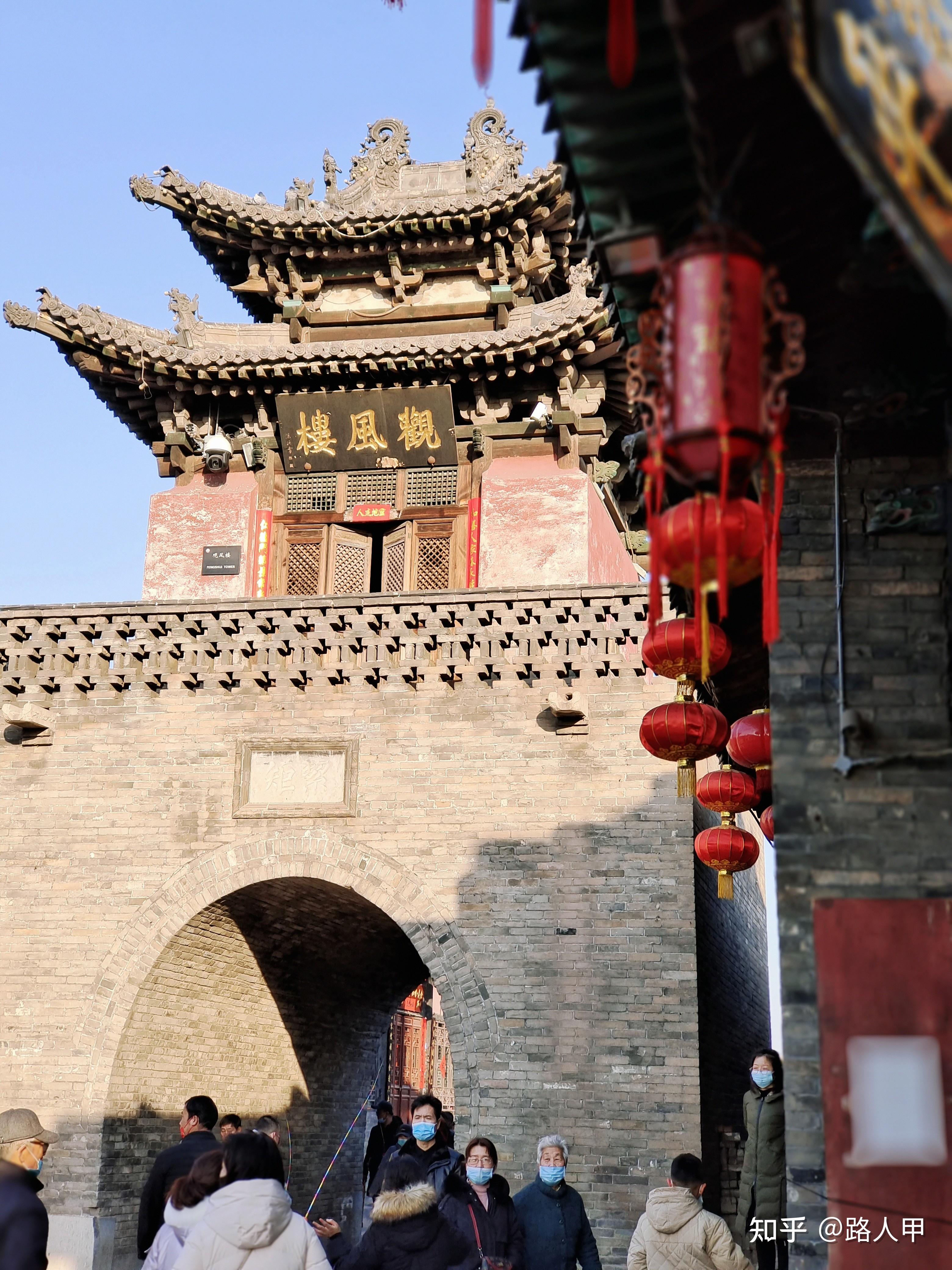 平遥古城的明清一条街,大概是每个第一次来平遥的人都绕不开的地方.