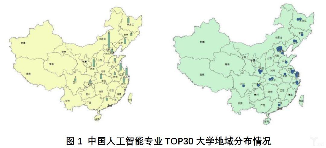 四大维度揭示72所高校人工智能专业综合实力