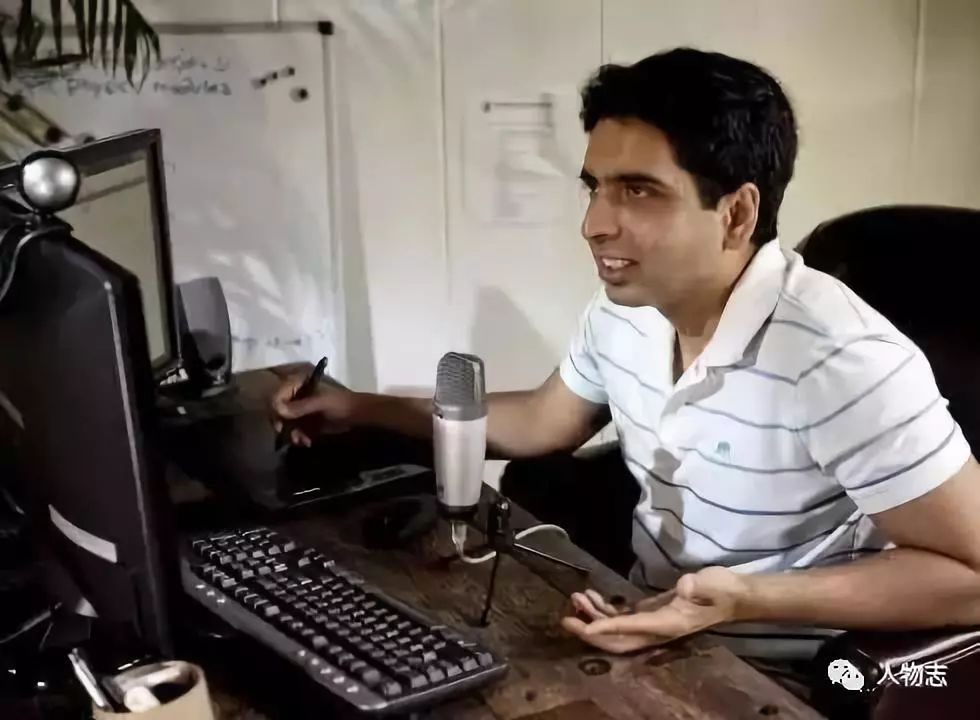 传奇人物可汗学院创始人萨尔曼可汗