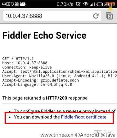 利用Fiddler进行网络数据抓包来对手机进行监听 - 知乎