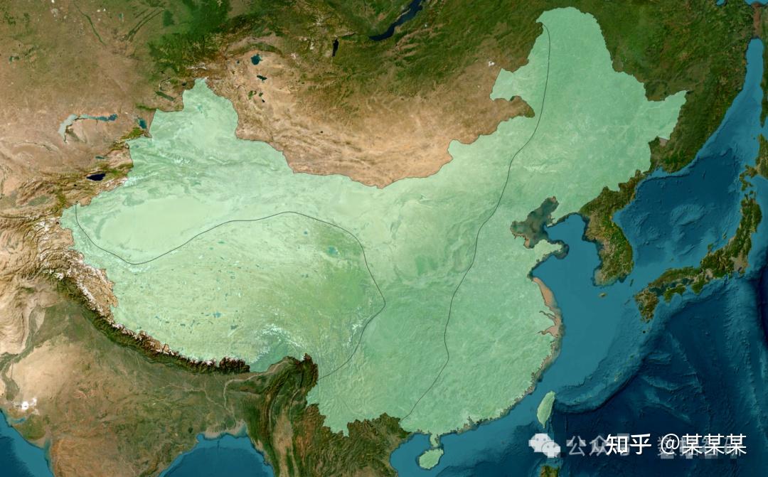 【数据分享】中国地势三级阶梯矢量数据 - 知乎