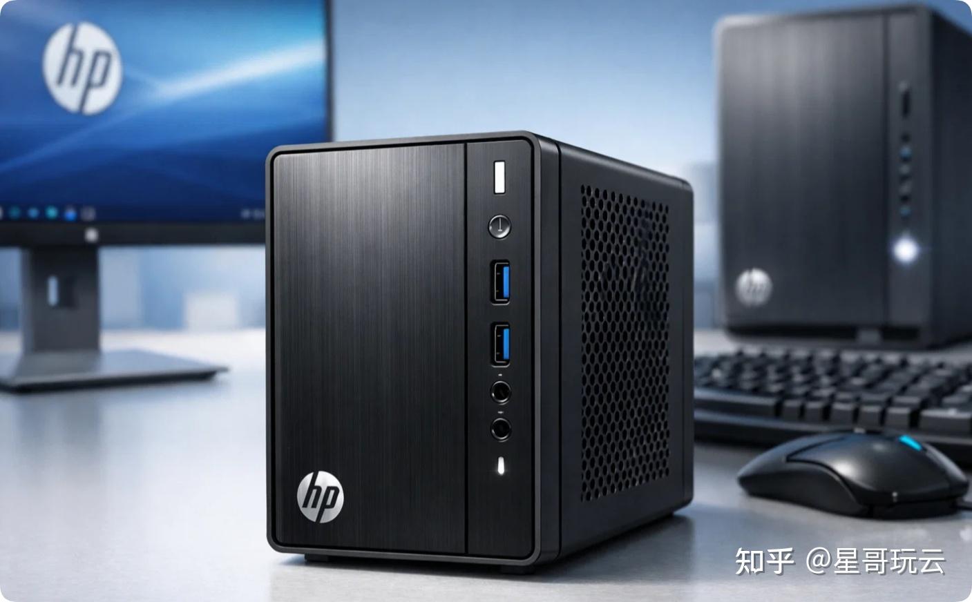 300元就能买到的”小钢炮”?惠普7L四盘位小主机解析
