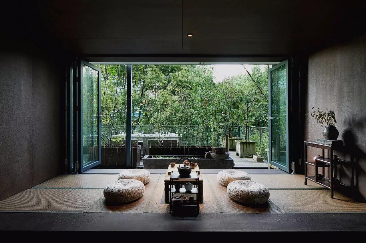 休闲空间设计宁波慧舍空间茶室设计