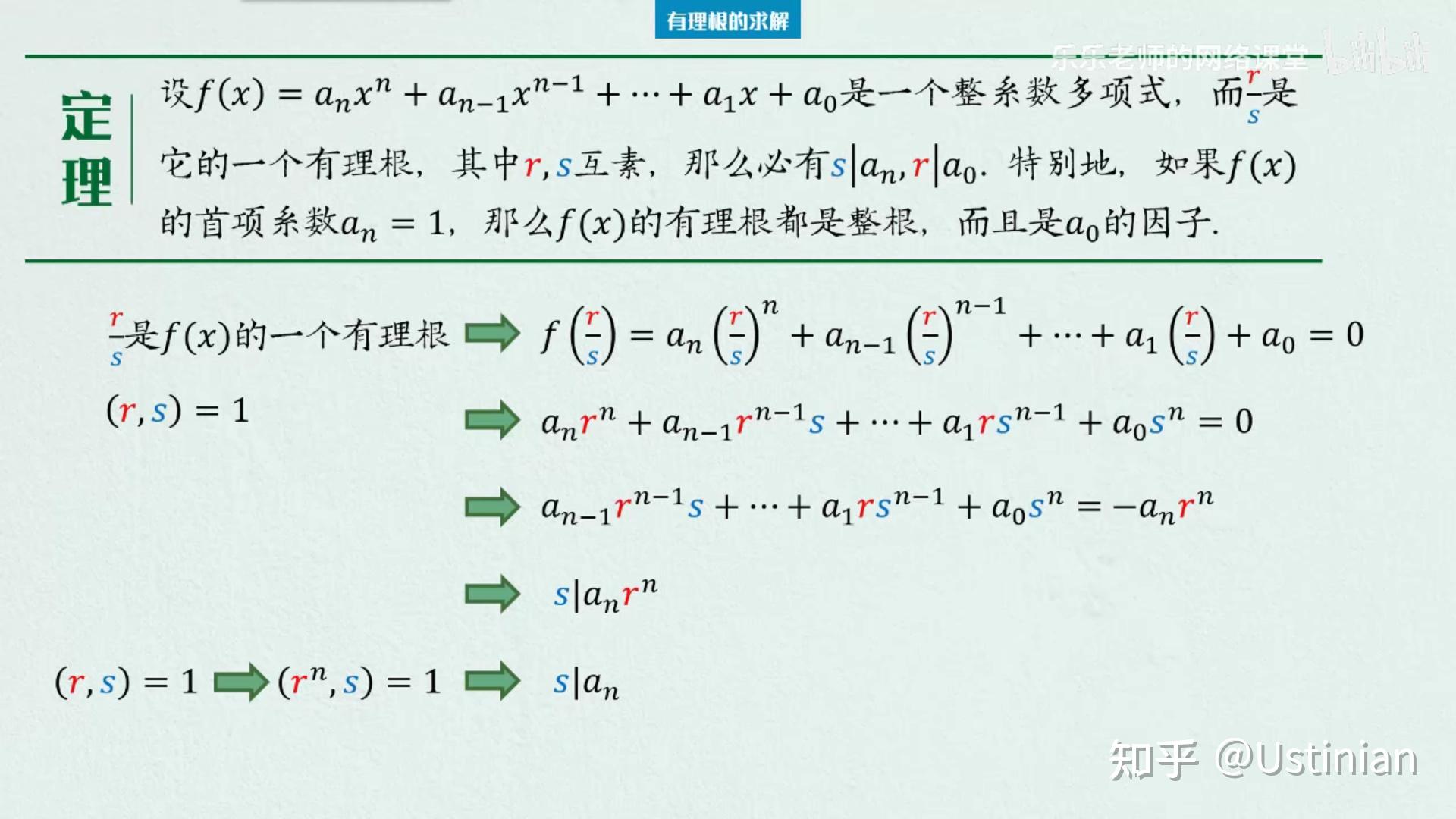 高等代数笔记（多项式） - 知乎