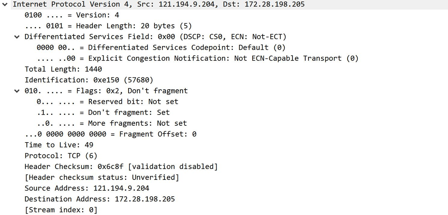 Protocol Version 4 Wireshark 网络抓包分析使用详解 - 知乎