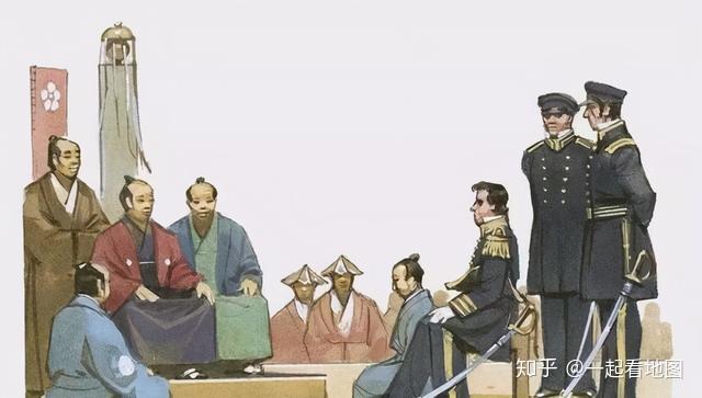 然而,在德川幕府大刀阔斧地进行改革和维护自己的统治之际,西方国家在