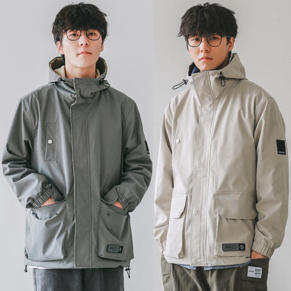 8.立领工装夹克