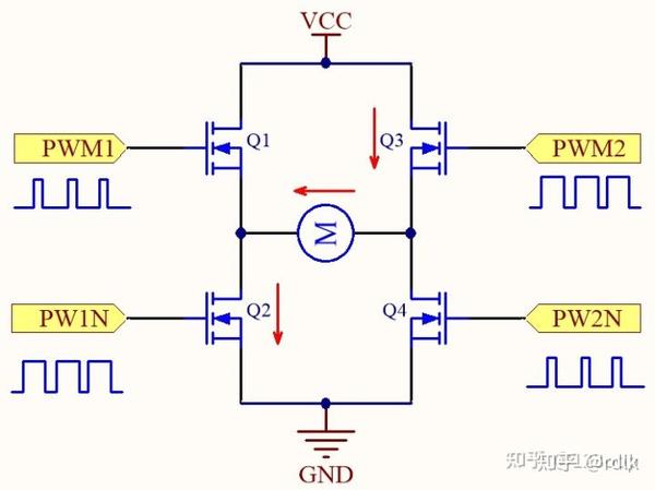 史上最全的H桥电机驱动电路详解 - 知乎