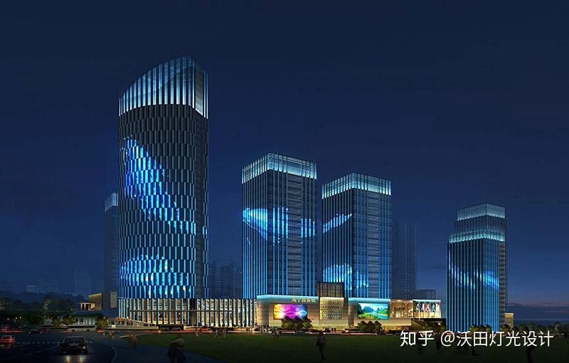 6种夜景照明设计手法,正确表达建筑文化 - 知乎
