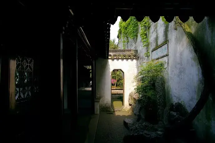 苏州园林,”曲径通幽“的套路 - 知乎