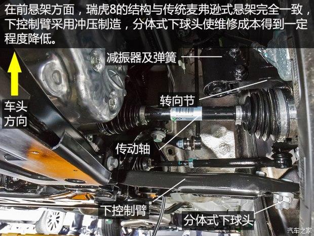 t1x平台首款7座suv 奇瑞瑞虎8底盘解析