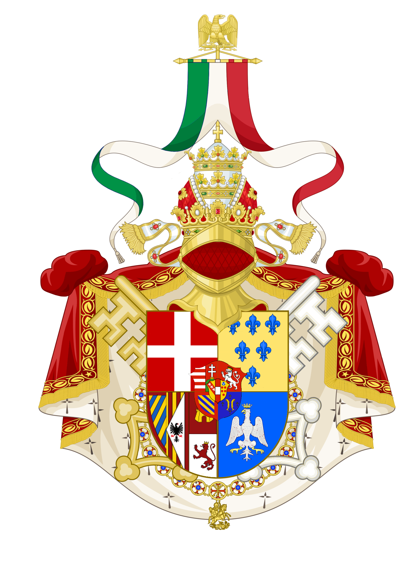 意大利国旗国徽图片图片