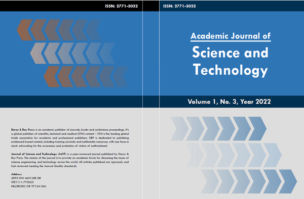 Academic Journal of Science and Technology (AJST) ISSN 27713032  知乎