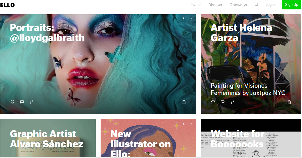 ello - 创意工作者网络社区和资讯