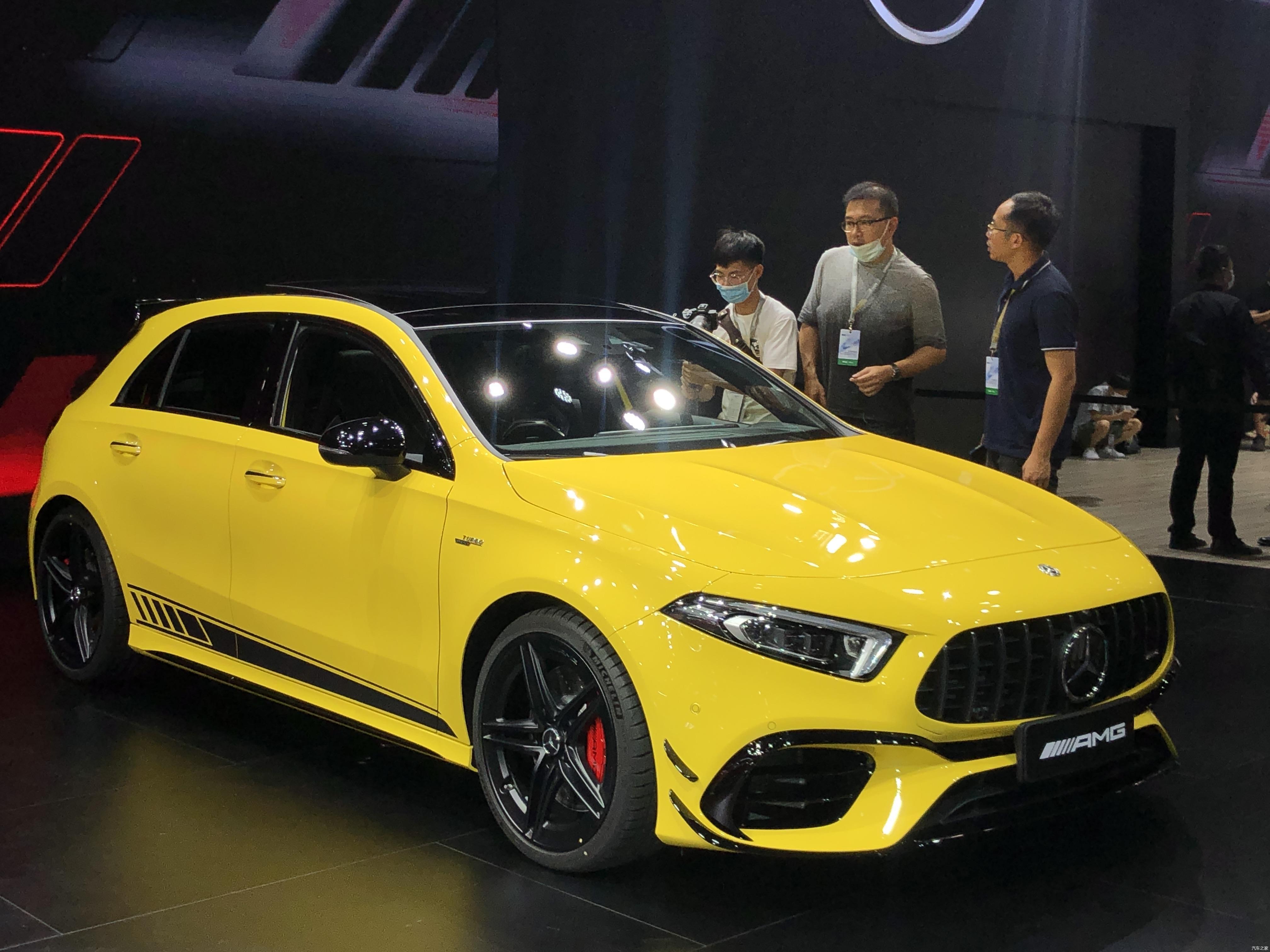 98万到57.98万元,纯粹性能小钢炮奔驰amg a45/a45s亮相 - 知乎