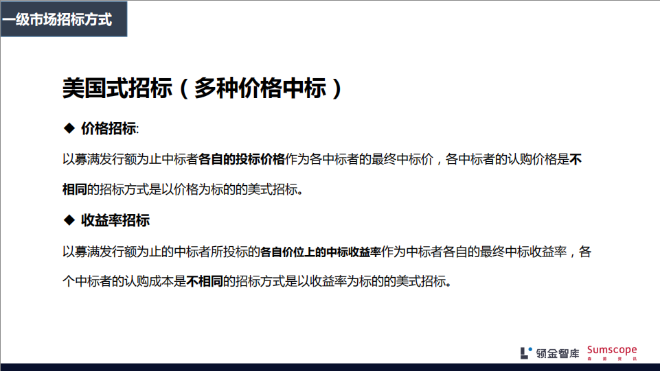 债券发行方式中,招标发行和簿记建档到底有什