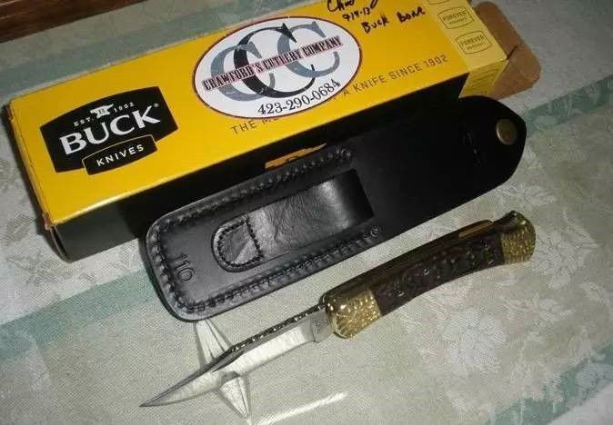 世界上赞美最多的刀美国buck110军刀