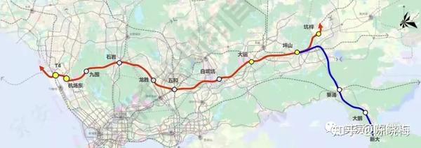 深圳地铁线路图（最详细，1-33号线），附高铁与城际线路图，持续更新  第49张