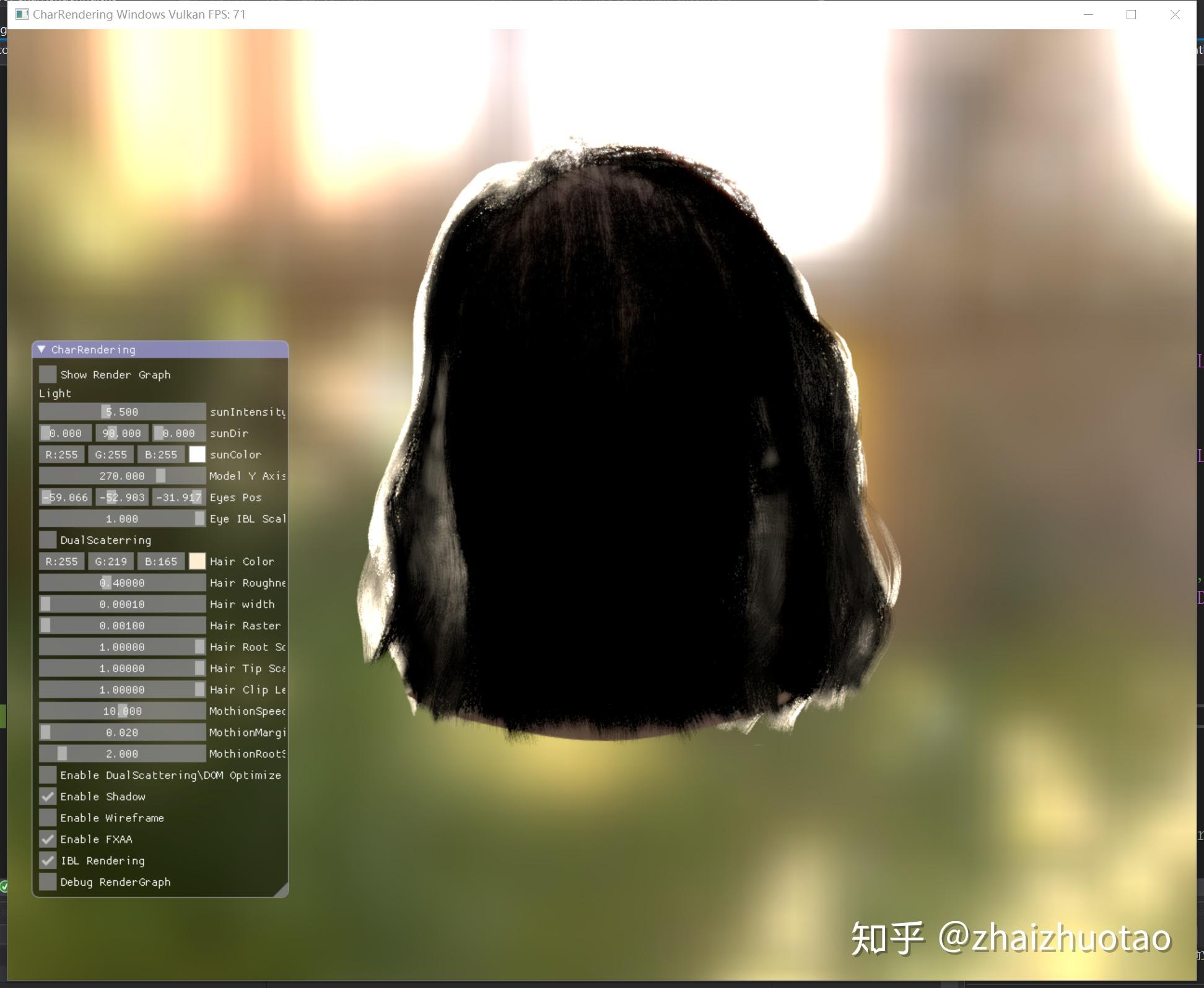 Strand based hair rendering实践——Dual Scattering算法 知乎