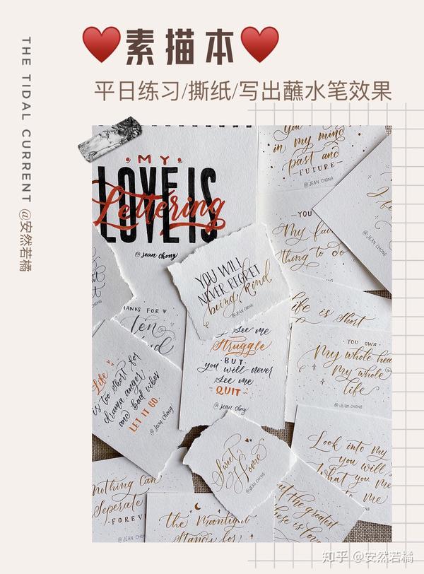 分享自学Brush Lettering 从入门到实践超全超实用干货（含基础字帖） - 知乎