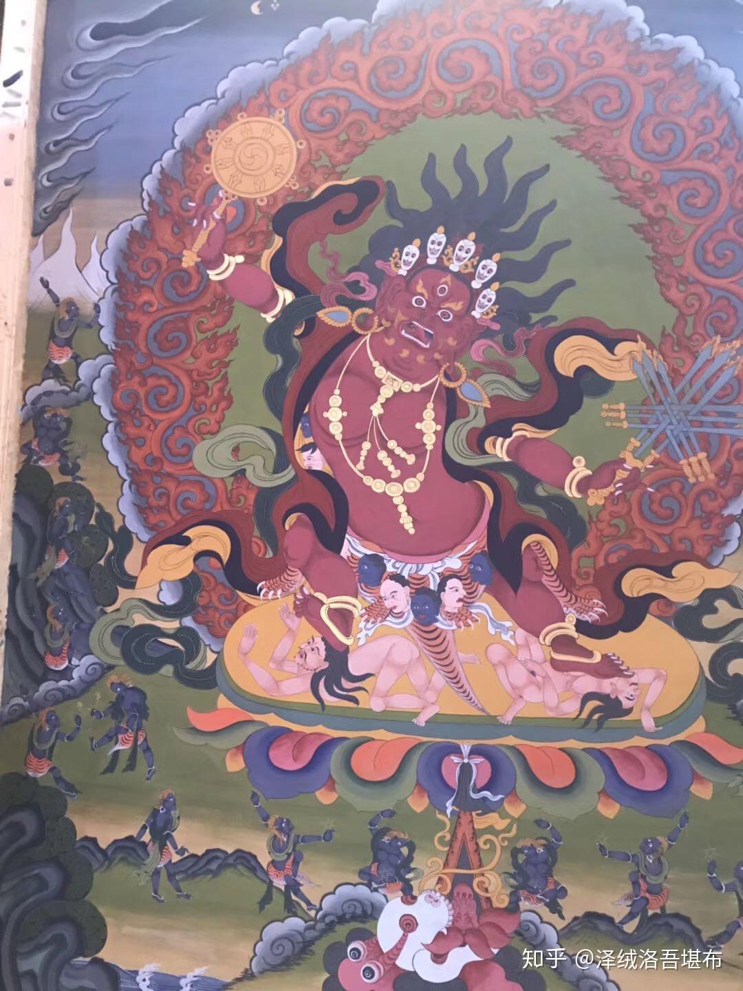 本尊虎衣明王青藏高原的神谱