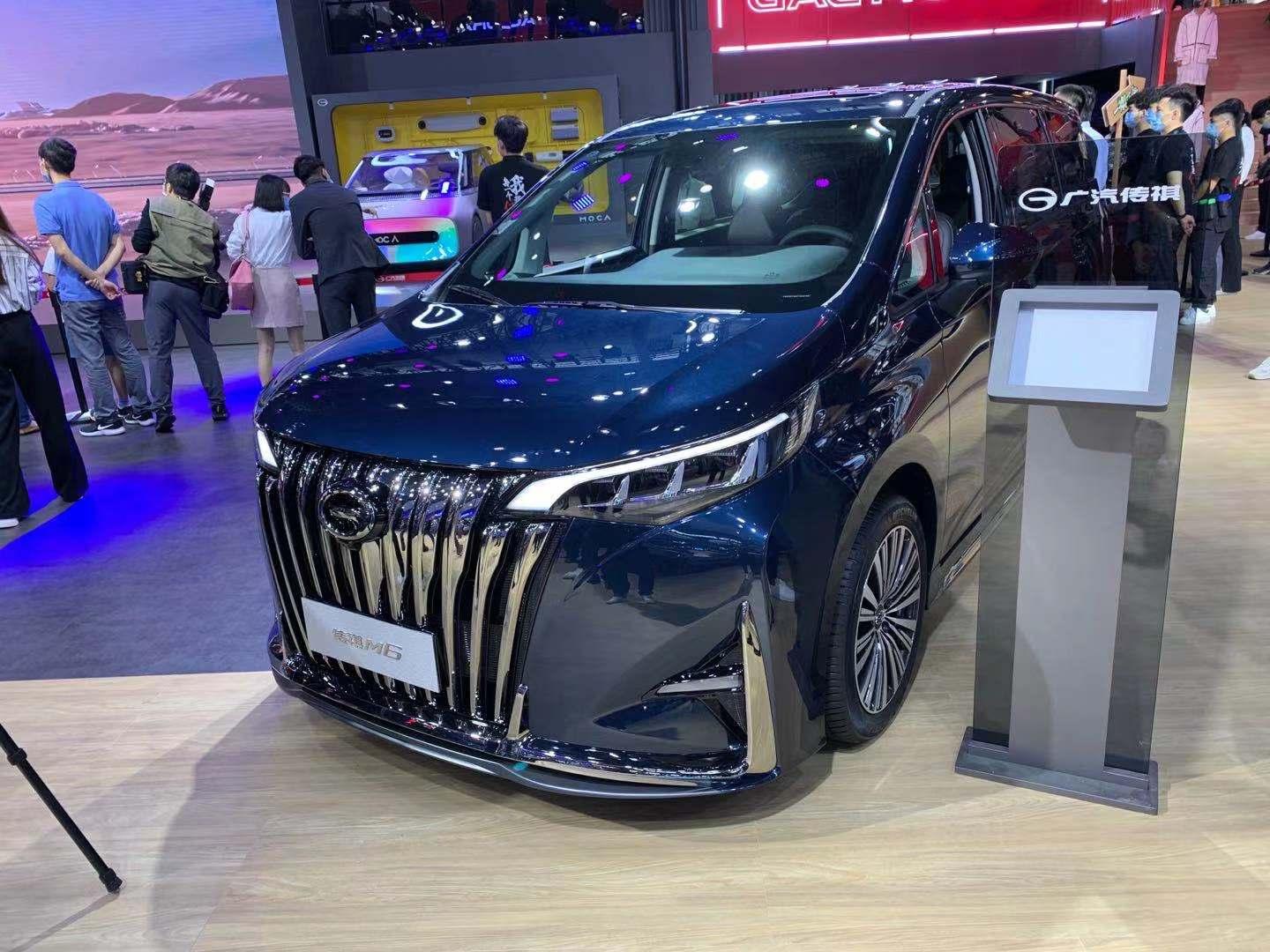广汽传祺m6大师版于广州车展首发