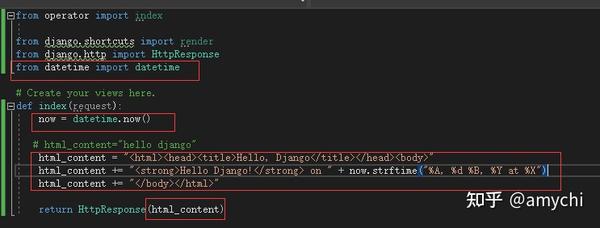 《跟老齐学Python Django实战》学习记录2 - 知乎
