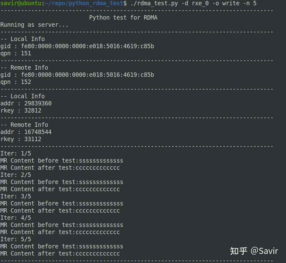 20. RDMA之Pyverbs(Python Verbs) 知乎