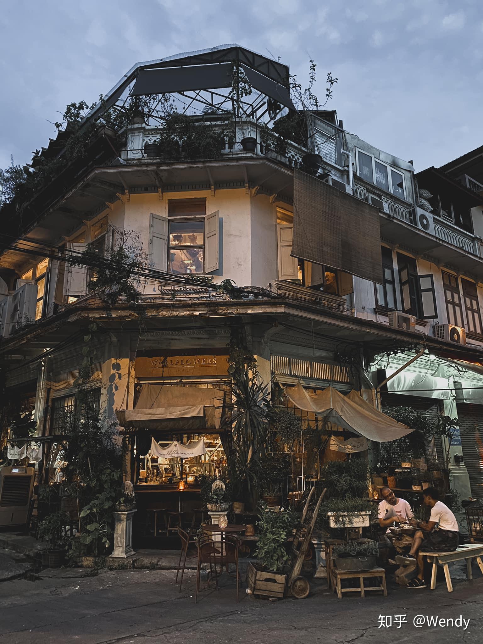 曼谷花艺咖啡馆:Oneday wall flower old town 城市中的田园生活馆 - 知乎