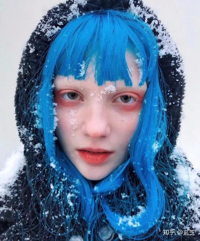 乌克兰少女发色 | 行走的彩虹