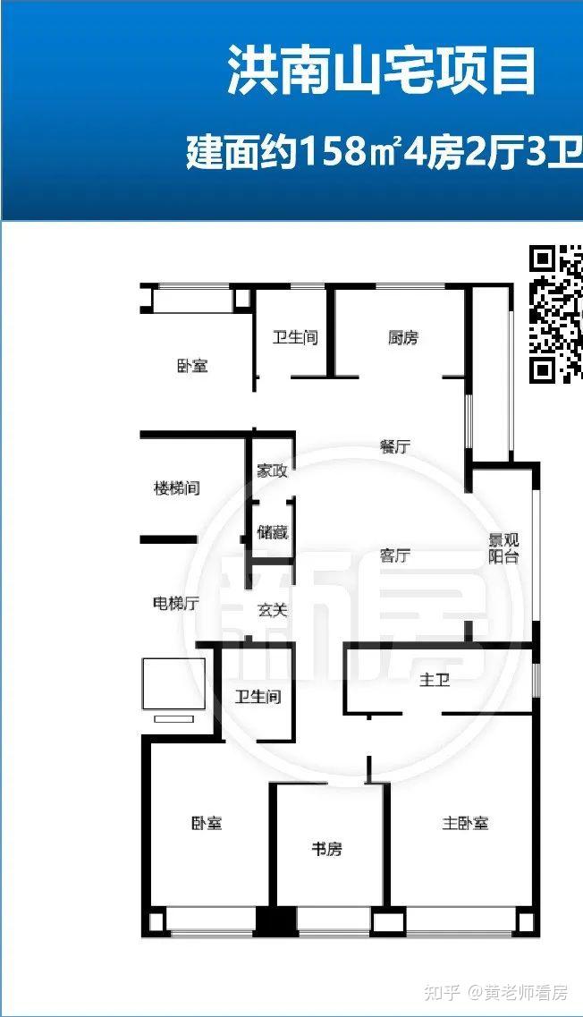 静安内环内 8号线中兴路站「洪南山宅项目」户型图独家首发! - 知乎