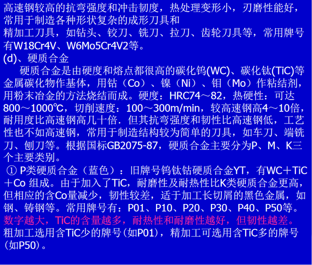 cnc數控車加工中心刀具材料參數強烈建議收藏