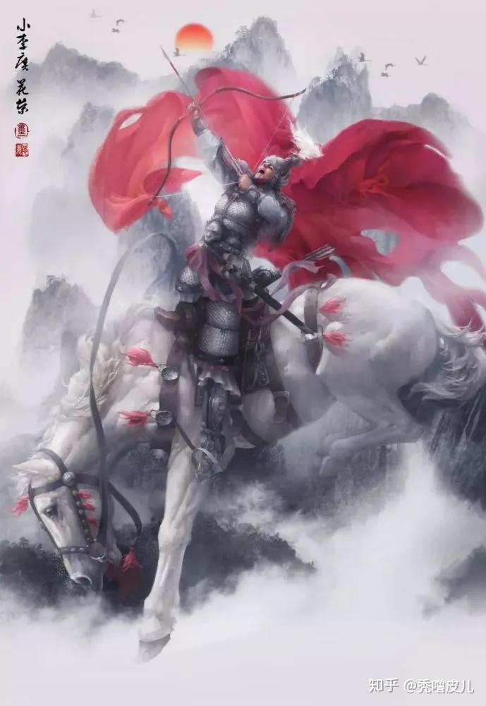 当代-青年画家张墨一《水浒传》绘本作品