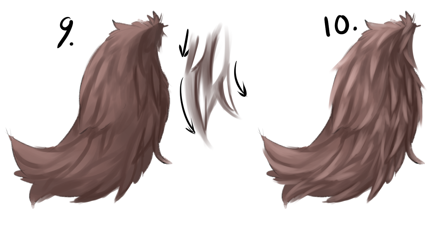 教你简单的动物毛发的画法!