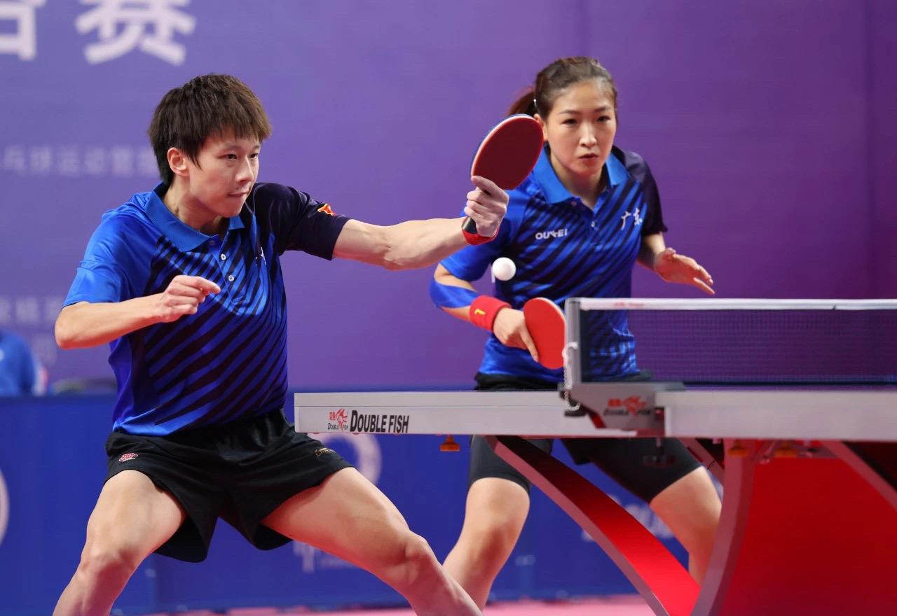 全运会乒乓球资格赛林高远刘诗雯31获胜拿到决赛资格