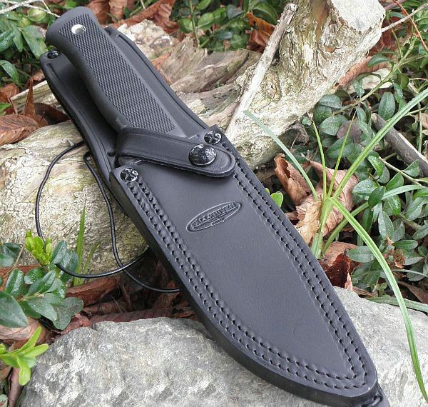 瑞典fka1lvg10三层夹钢银色平刃直刀