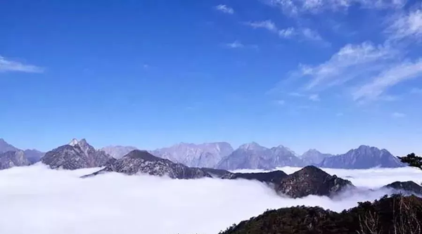 龙门山脉最高峰图片