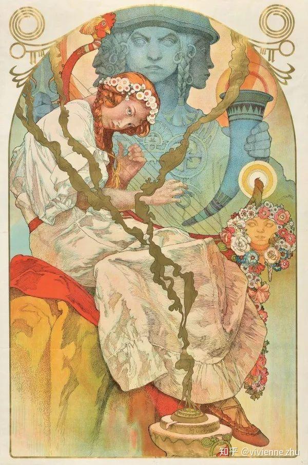 被偷走海报的画家慕夏alphonsemucha