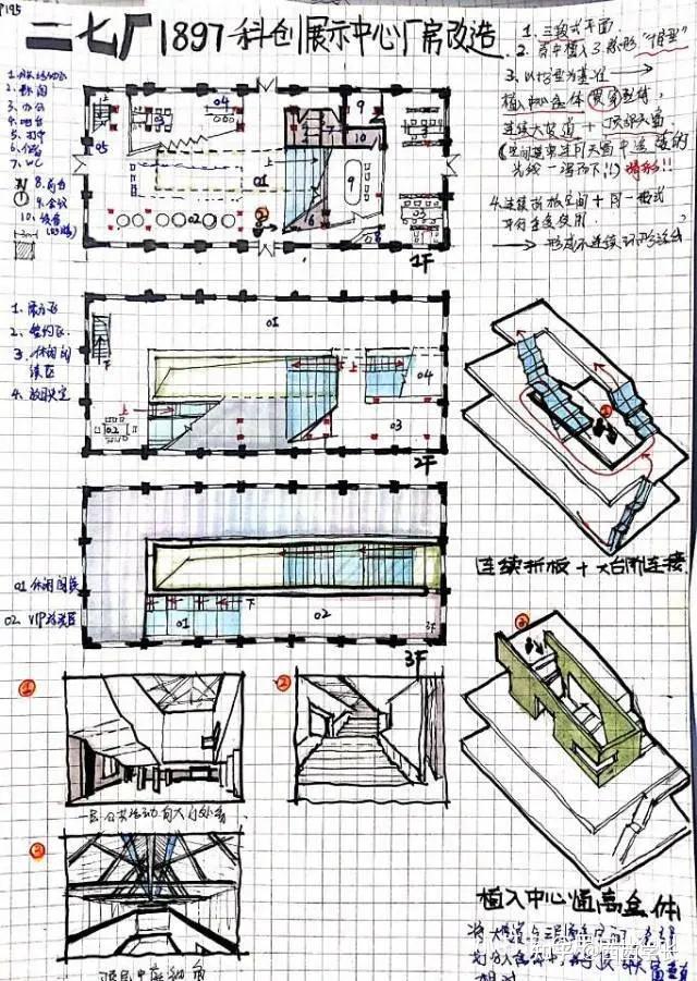 關於建築案例抄繪方法的超全總結