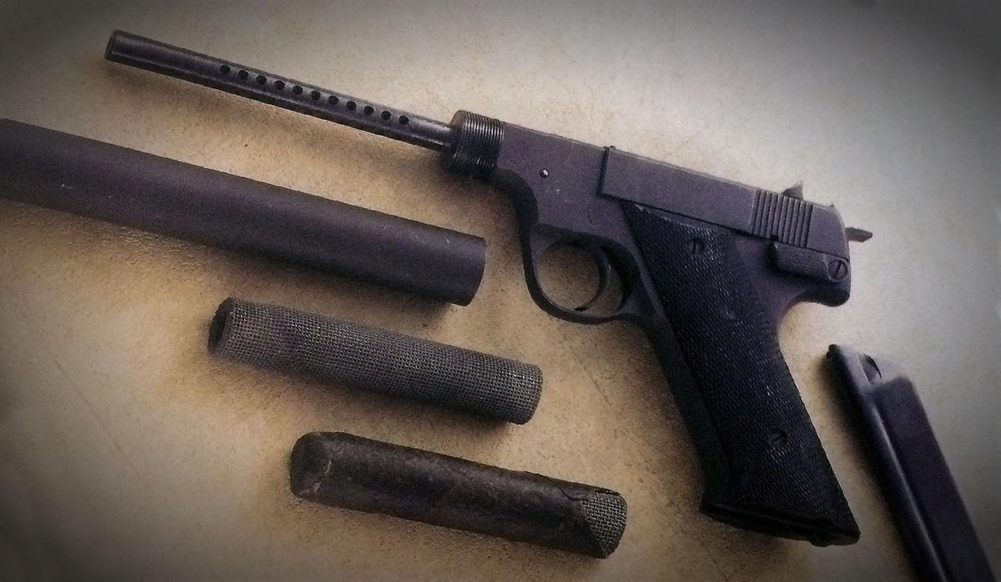 轻武器的谱系十一二战制式消音武器