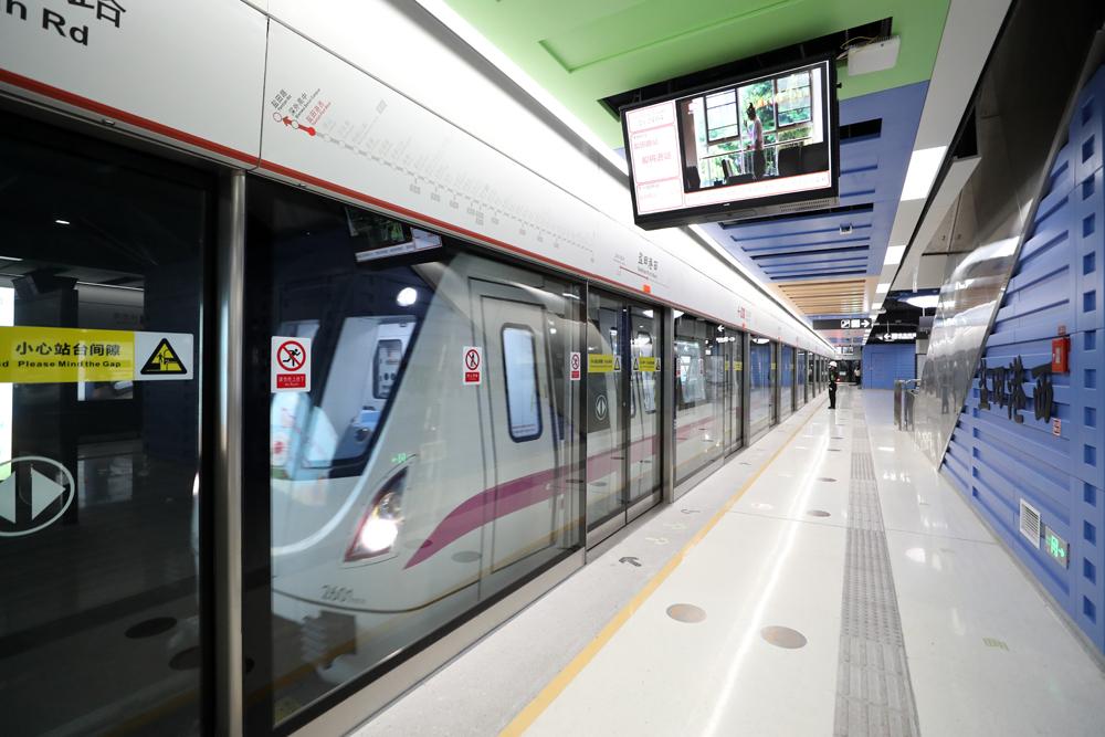 见证山海之约深圳首条双线贯通运营地铁线路开通