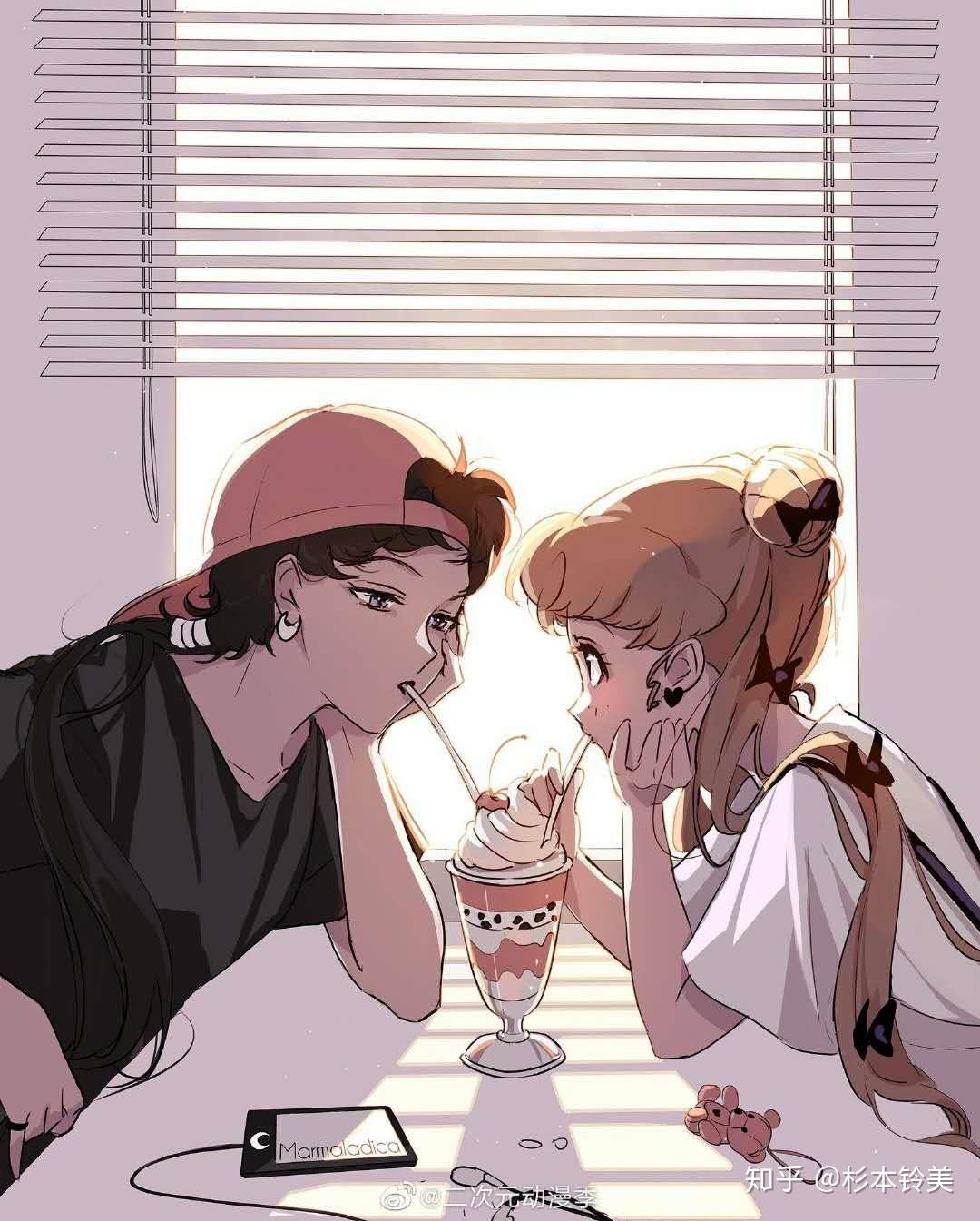 情人节要来了cp参考姿势你可以这样画