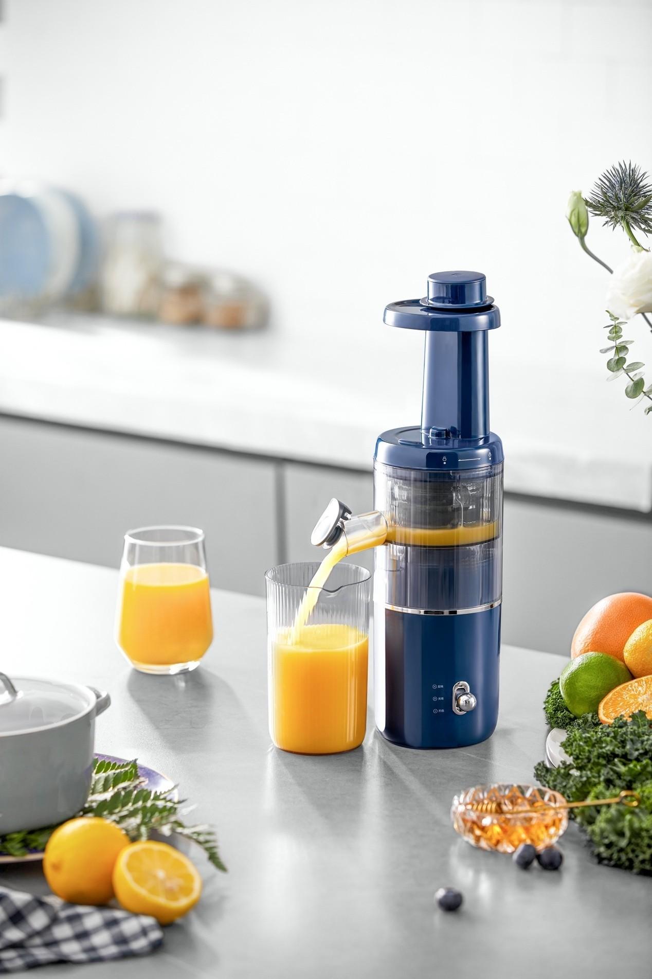 摩飞迷你原汁机纤细身形不占地居家移动健康饮品站