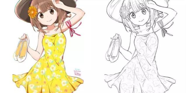 如何运用ps提取线稿三种方法总有一种适合你 知乎